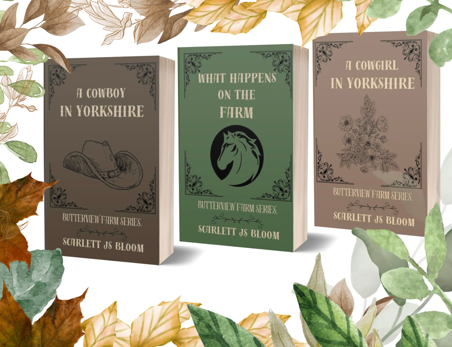 Butterview Farm COMPLETE SERIES. Alternative Covers.