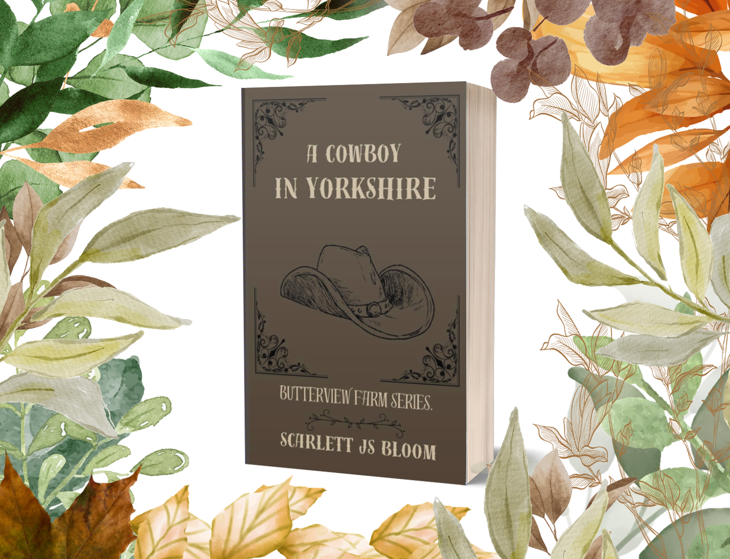 a Cowboy in Yorkshire. Alternative Cover.